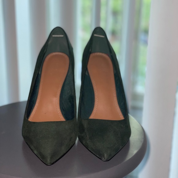 Shoes Hunter Green Pointed High Heels Poshmark